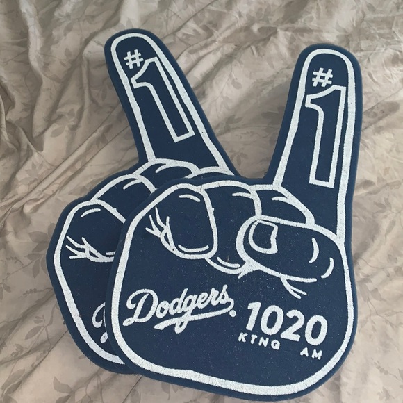 Other - Dodger foam fingers